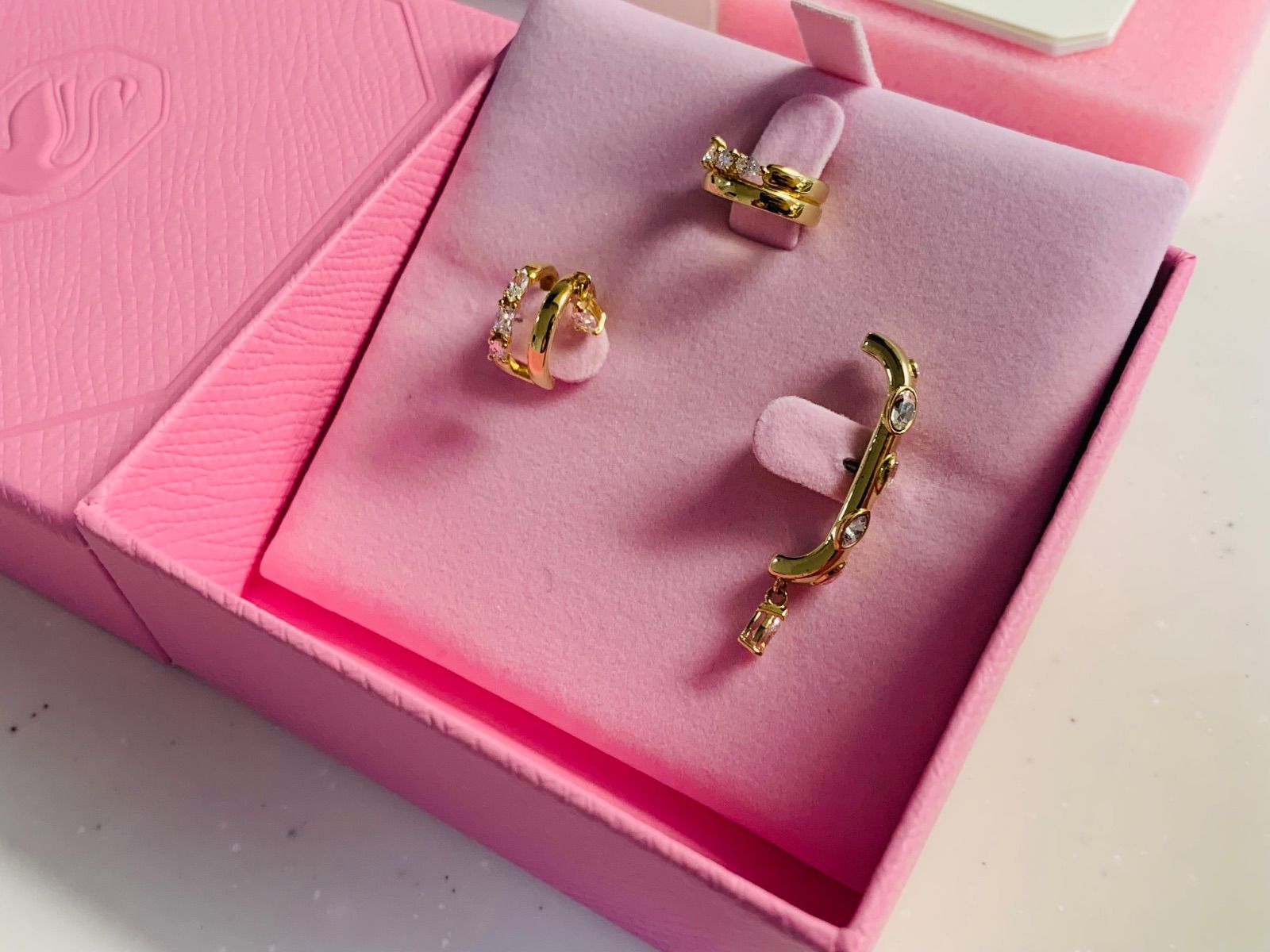 スワロフスキー Swarovski Dextera イヤーカフ セット(3) SWAROVSKI