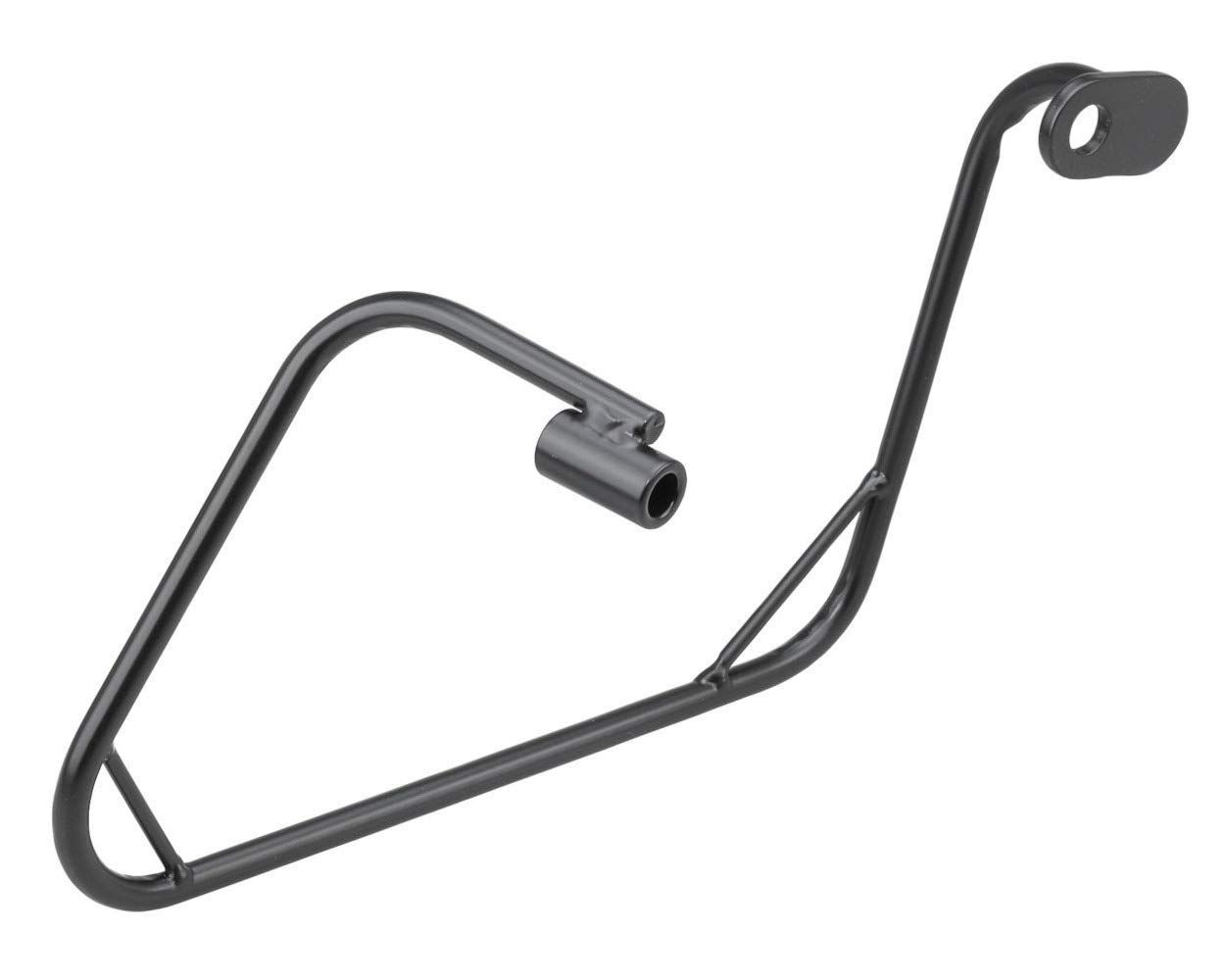 210-49632 ブラック 左側用 スーパーカブC125 18- スチール製 サイドバッグサポート バイクパーツ キジマ Kijima