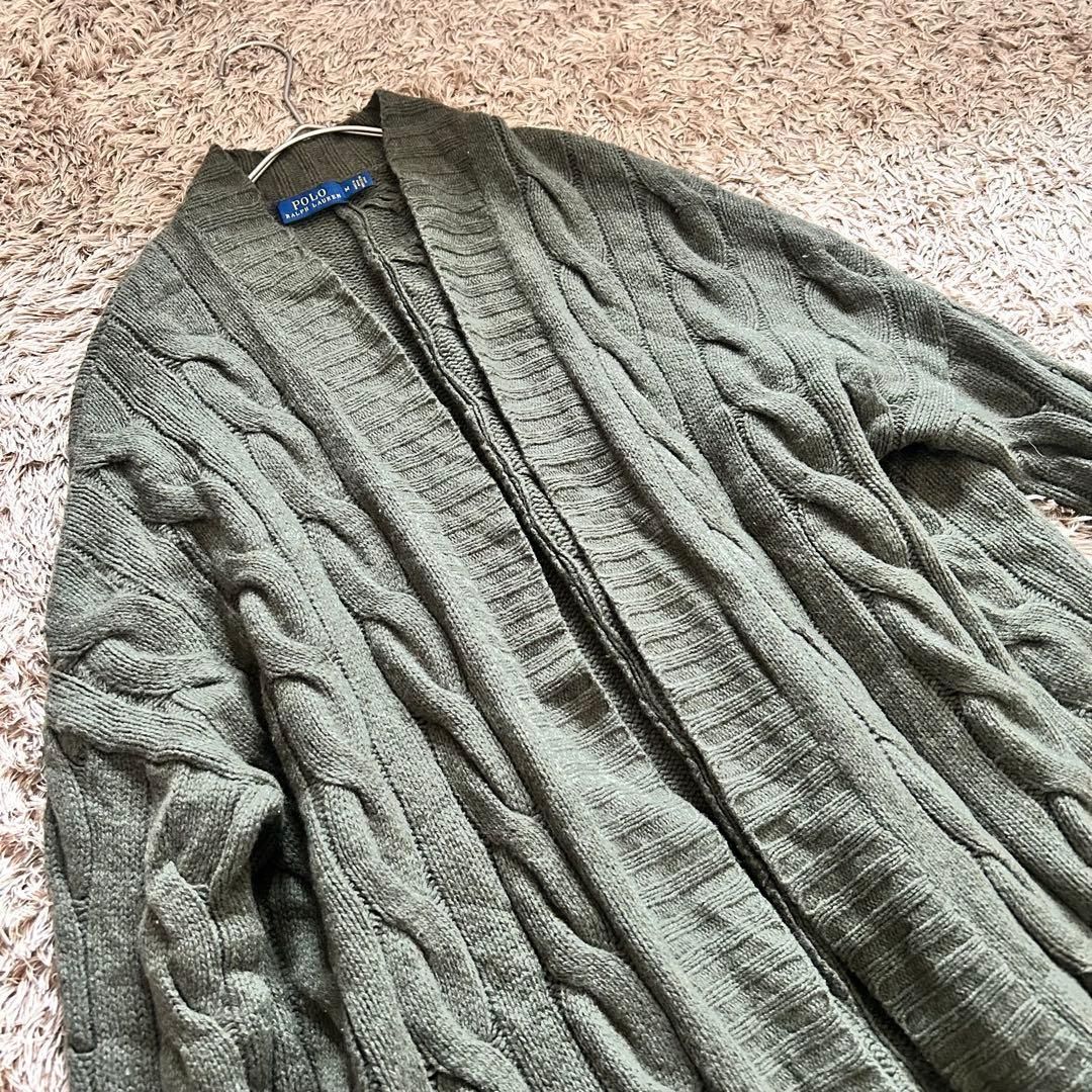 POLO RALPH LAUREN ポロ ラルフローレン ケーブル編み ロング