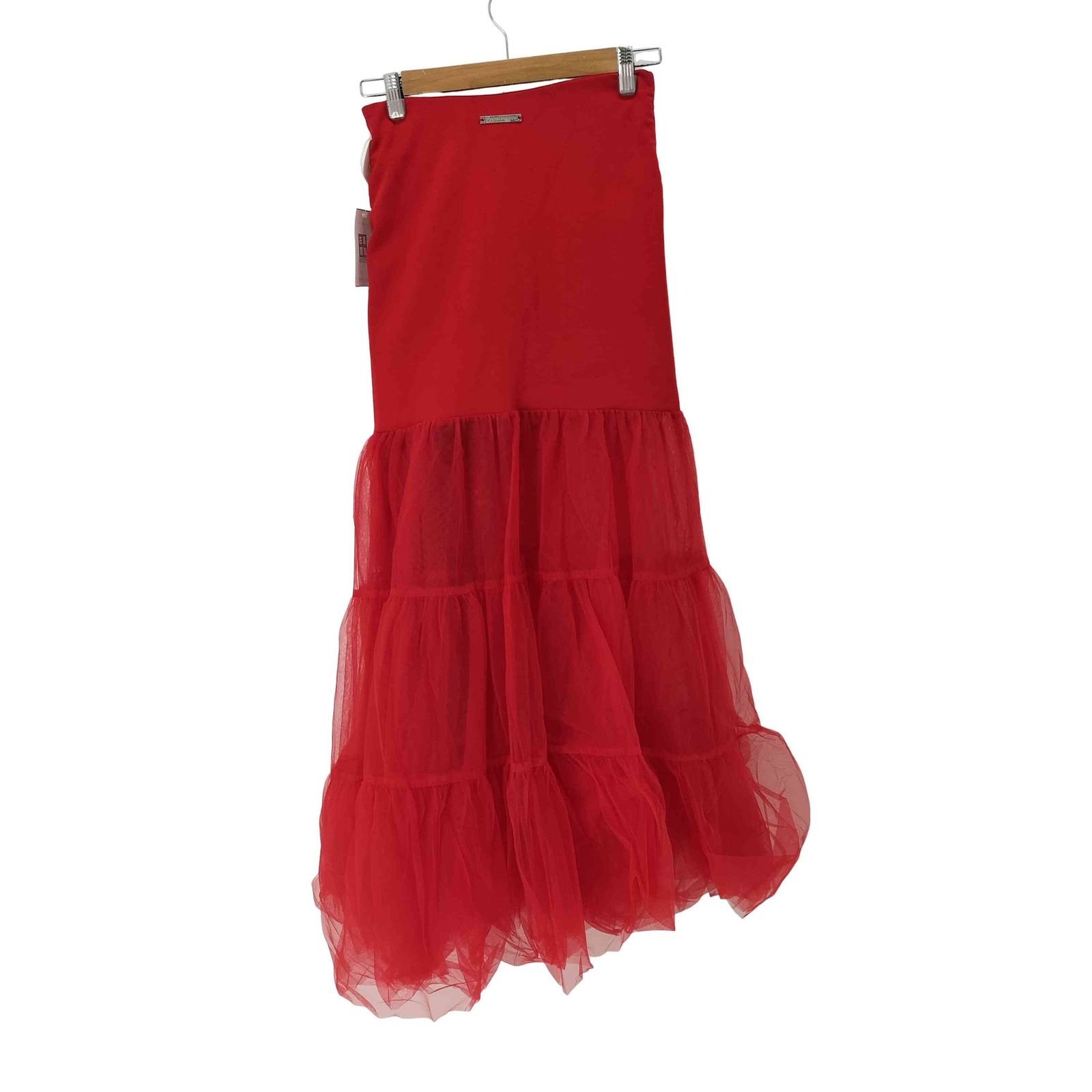 プランクプロジェクト PRANK PROJECT Tulle Docking Volume Skirt レディース 36