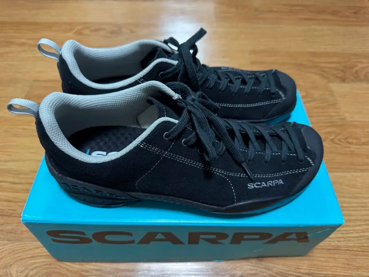 送料代引手数料無料。 SCARPA スカルパ モヒート ブラック 270 送料無料です。