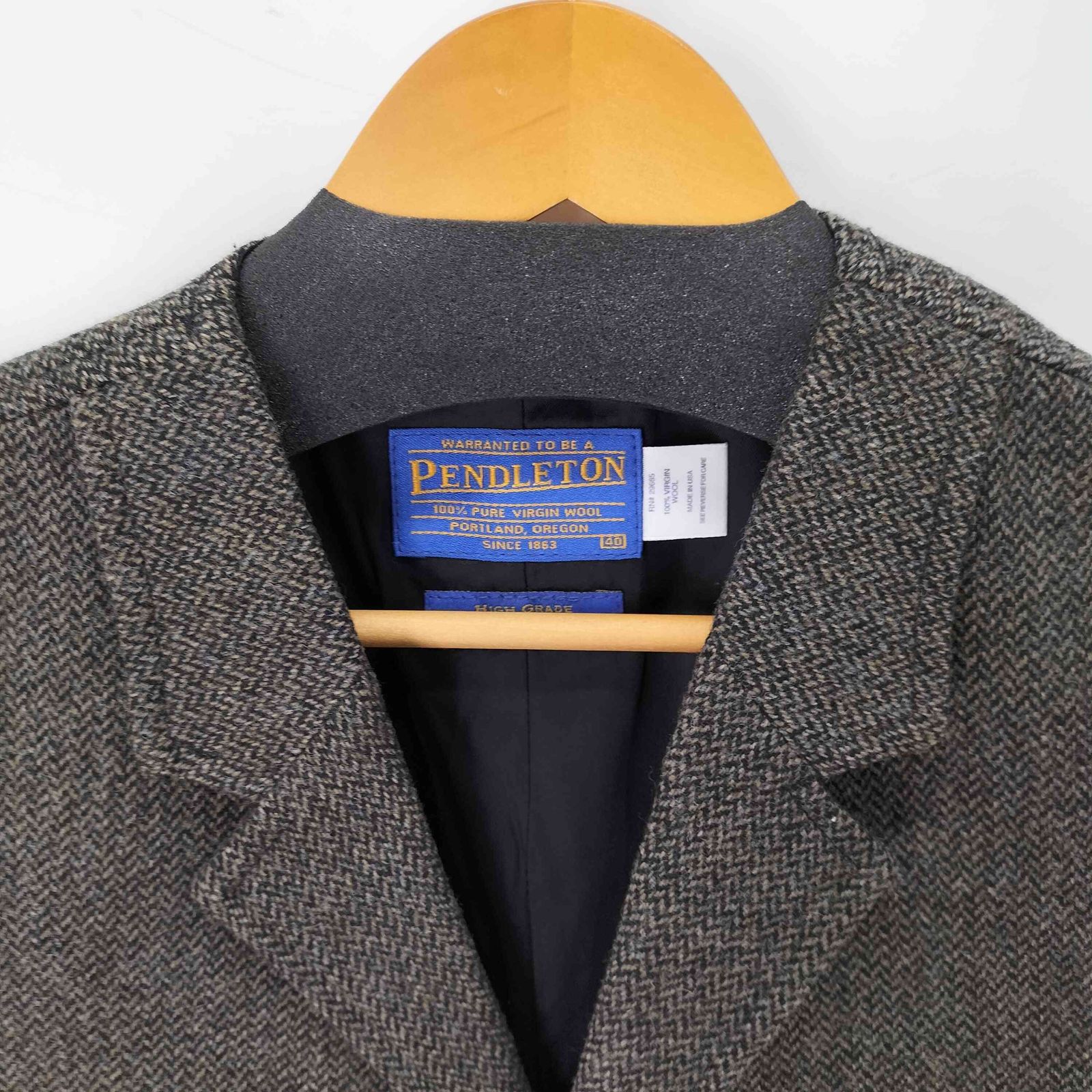 ペンドルトン　PENDLETON ウールベスト　mサイズ　USA製 90s PENDLETON ウールベスト ネイティブ柄 USA製 ペンドルトン (S2179)