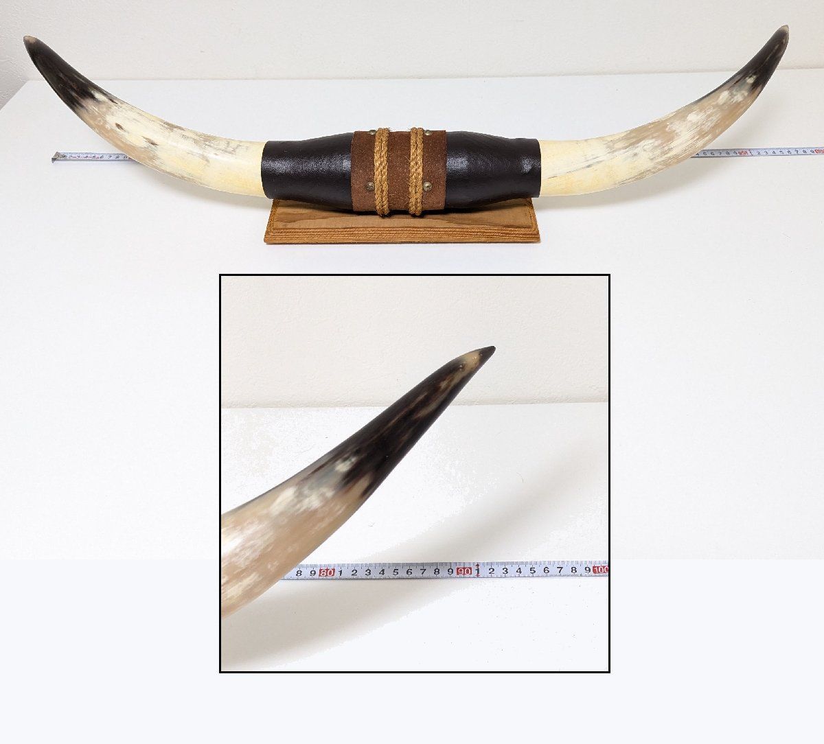 ◇水牛 角◇93㎝◇バッファロー◇ツノ◇インテリア◇ディスプレイ