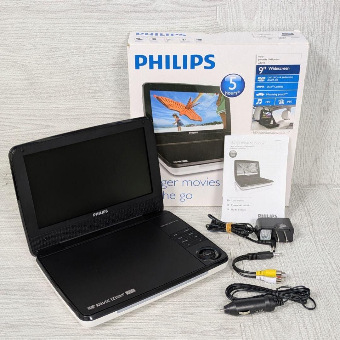 フィリップス philips PD9000 37 アメリカ版 リージョンコード1 ポータブルDVDプレイヤー 海外
