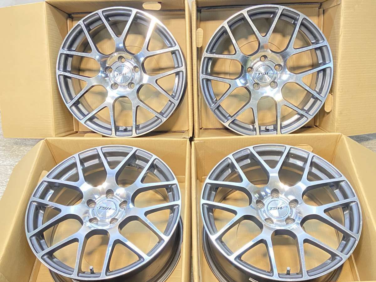 18 x 8 0 45 112 5穴 TSW ニュルブルクリンク ホイール 4本セット a