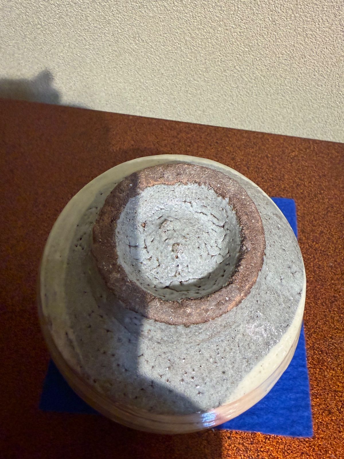 浜田庄司作 刷毛目茶碗