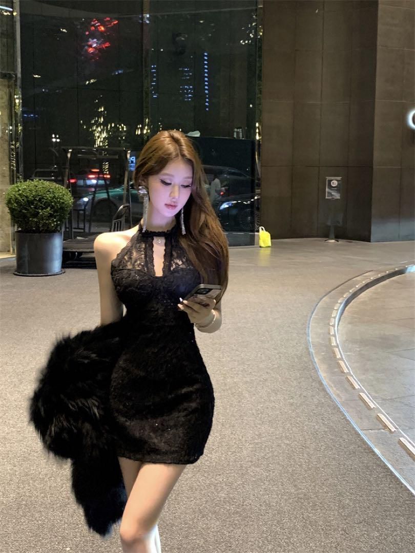 CITYSHOP シティショップ 25SS 日本製 HEAVY SATIN MINI DRESS ヘビー