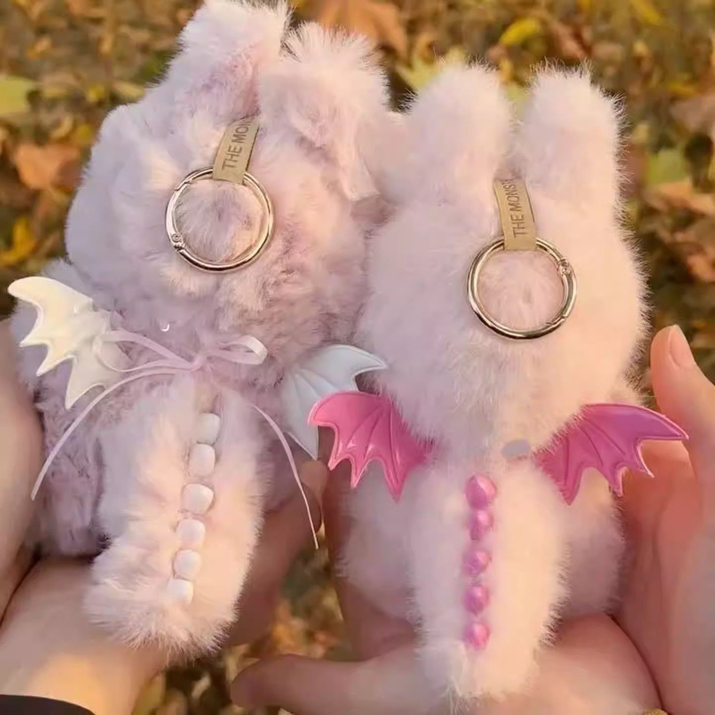 ラブブ 服 Labubu 着せ替え ドラゴン 恐竜 着ぐるみ モコモコ 羽根付き