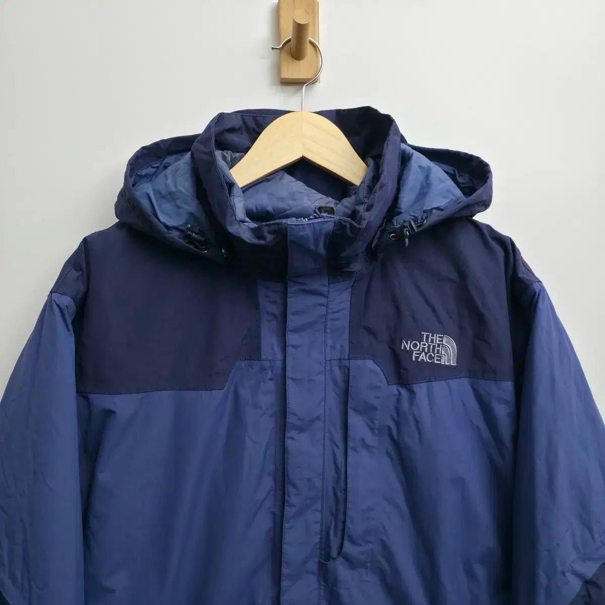 XL ザノースフェイス ライナー ダウン ウィンドブレーカー ネイビー
