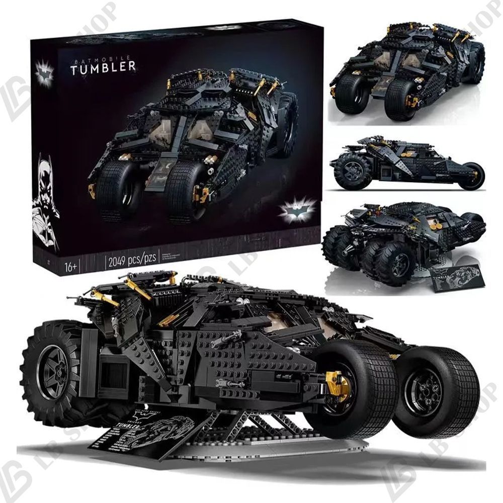 モデルブロック スーパーヒーローズ バットモービル タンブラー 2049 pcs 積み木 高難度 おもちゃ 組み立て 組み木 子供 男の子 女の子 知育モデル プレゼント