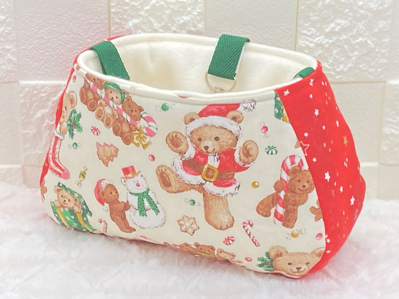 フクロモモンガ　ポーチ　こむすびsize フクロモモンガ ポーチ おむすびsize Openセール S018 - メルカリ