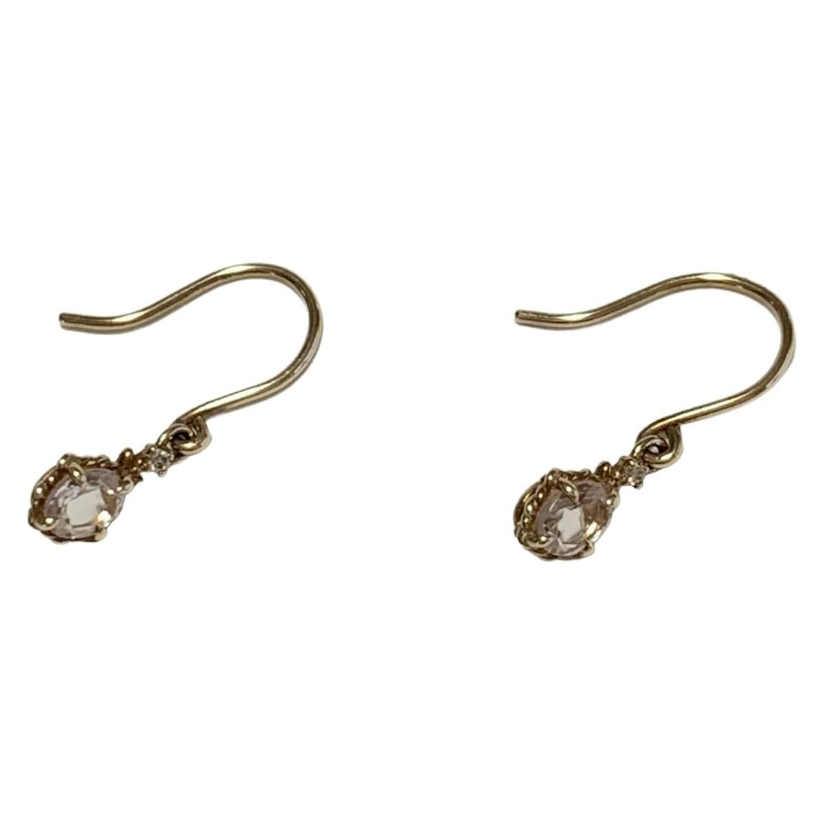 NOJESS ノジェス ピアス - K5YG×ライトピンク