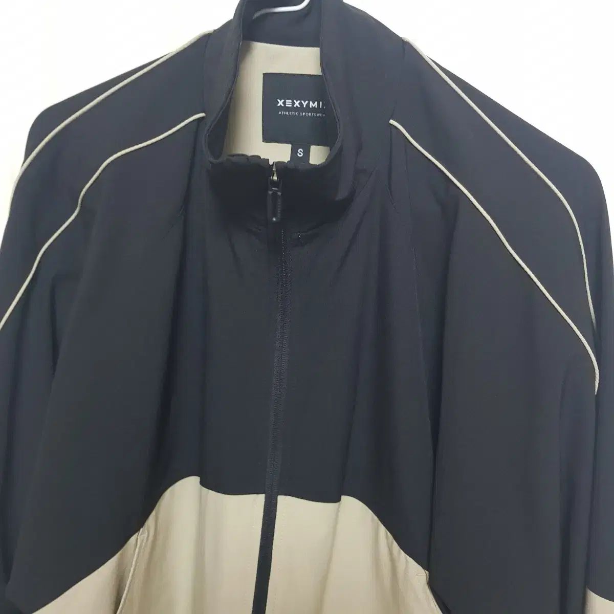 XEXYMIX クロップドメッシュレイヤードアウター S