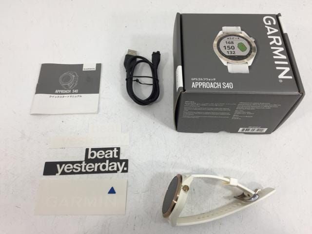  ゴルフ用品 ガーミン Garmin Approach アプローチ S 40 White GPSナビ ラウンド用品 アクセサリー