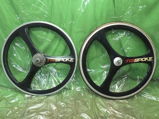 Trispoke カーボン バトンホイール 前後セット