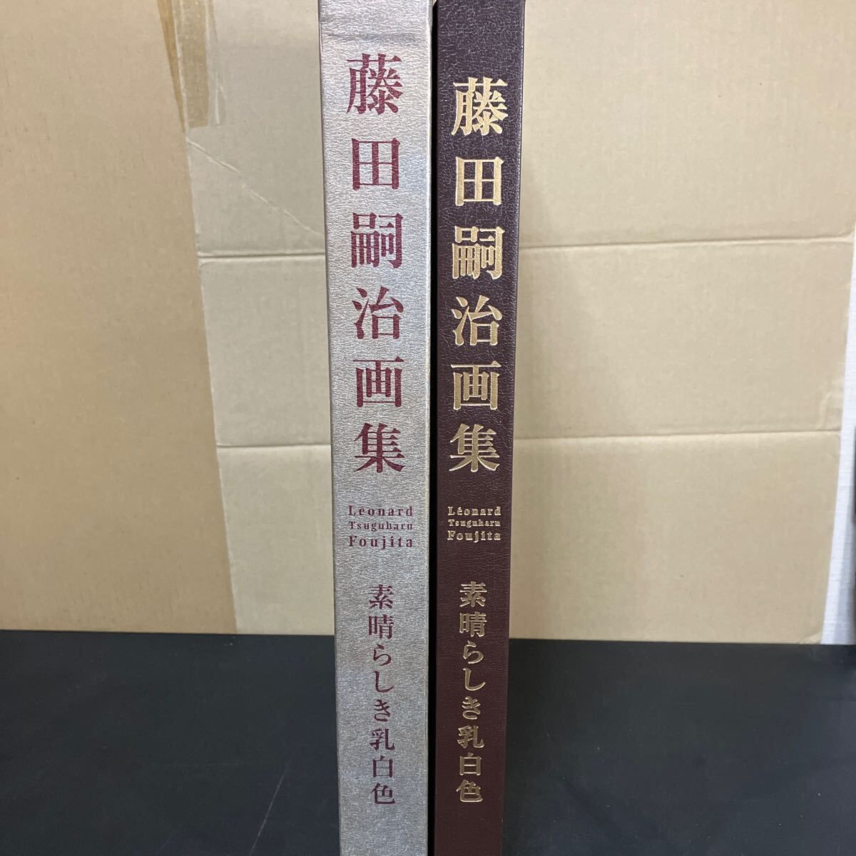 藤田嗣治画集 素晴らしき乳白色 』愛蔵決定版 レオナールフジタ 豪華本 