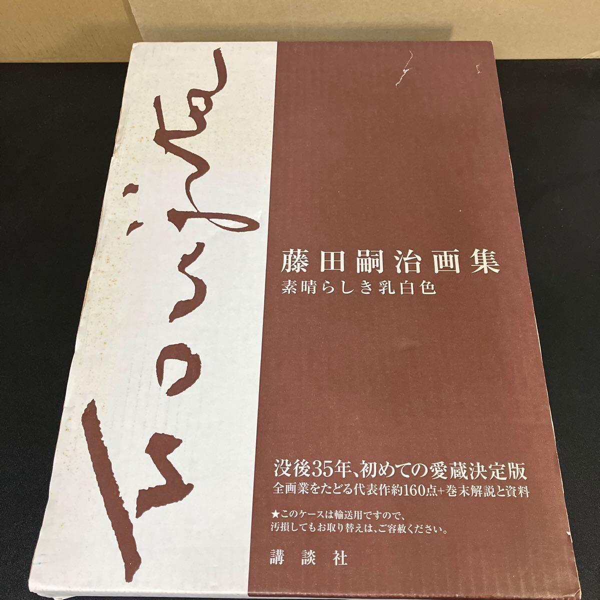 藤田嗣治画集 素晴らしき乳白色 』愛蔵決定版 レオナールフジタ 豪華本 