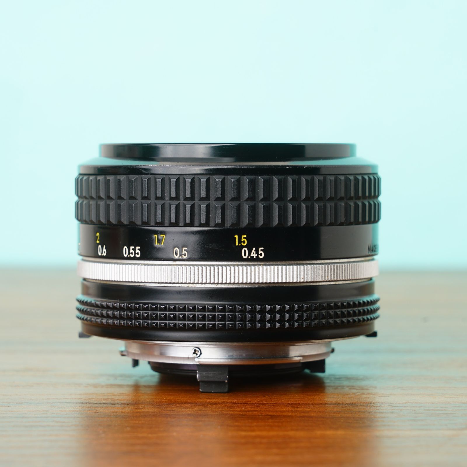Nikon Ai NIKKOR 50mm f1.4 オールドレンズ レンズフード付き #50