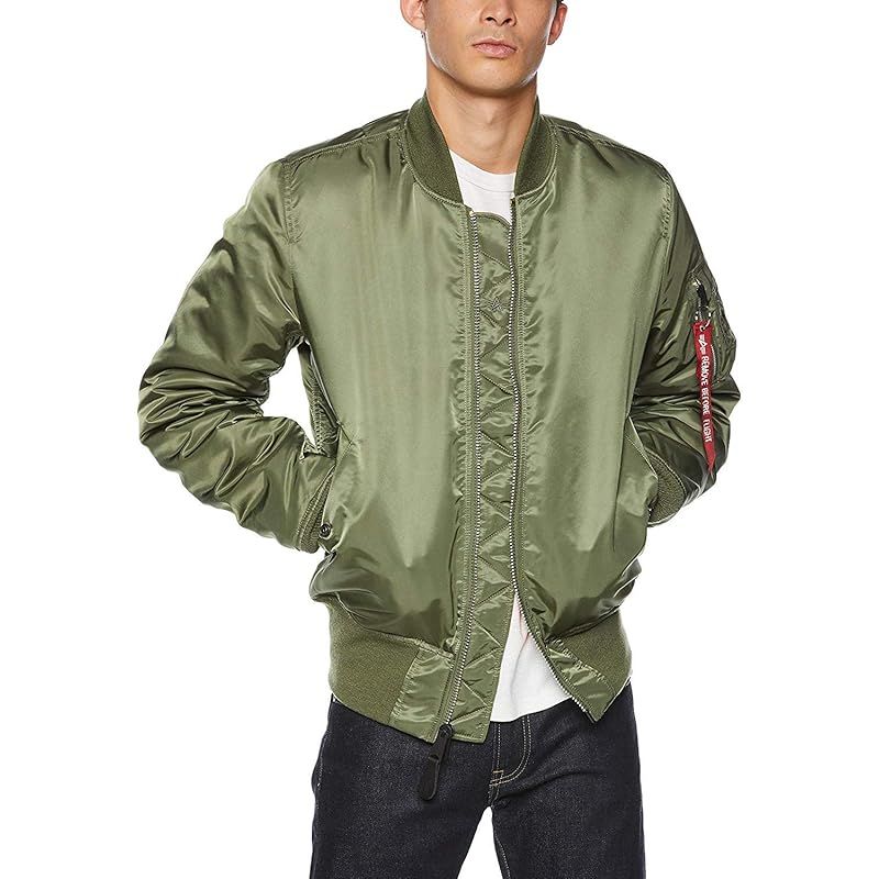 アルファ インダストリーズ アウター MA-1 タイト 20004 セージグリーン S