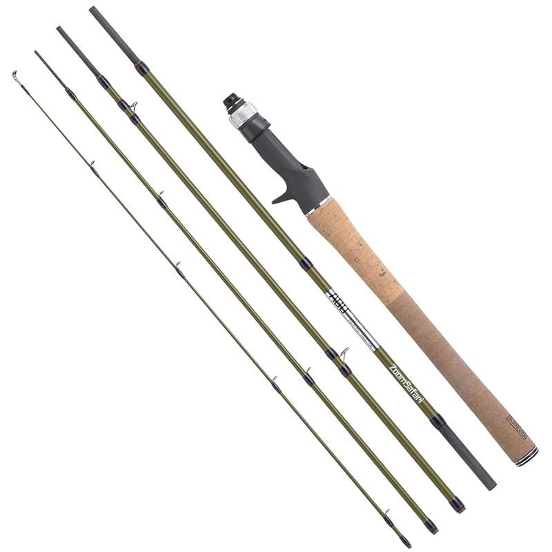 AbuGarcia アブガルシア ズームサファリ ZoomSafari ZMSC-765L パックロッド ベイト ライトロック バス トラウト チヌ シーバス