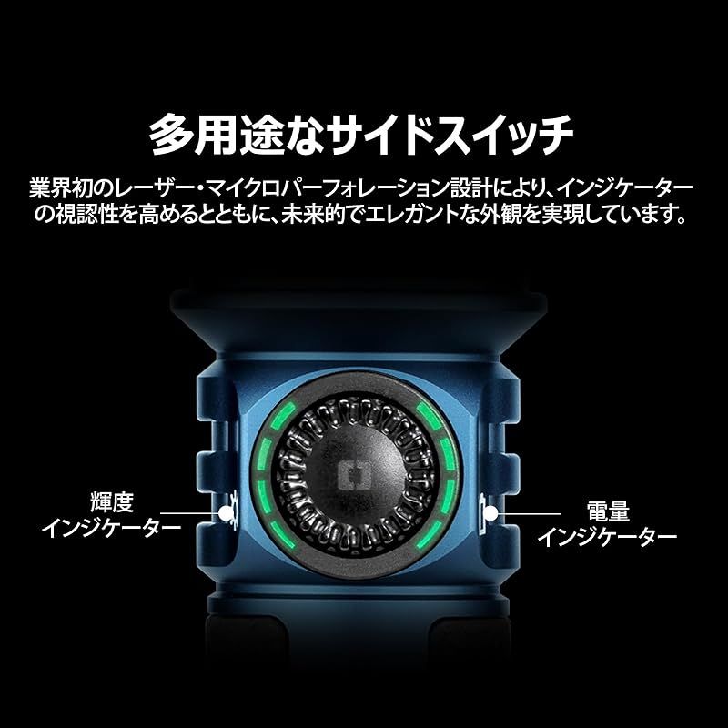 OLIGHT オーライト Seeker 4 Pro LEDライト 懐中電灯 超明るい4600ルーメン 最長射程260m 充電式 Type-C充電 防災 アウトドア 工事用 高耐久 防水IPX8 耐衝撃 残量表示 キャンプ 登山 夜釣り 停電対策 非常用 Bl OLIVEOS_COM_TR