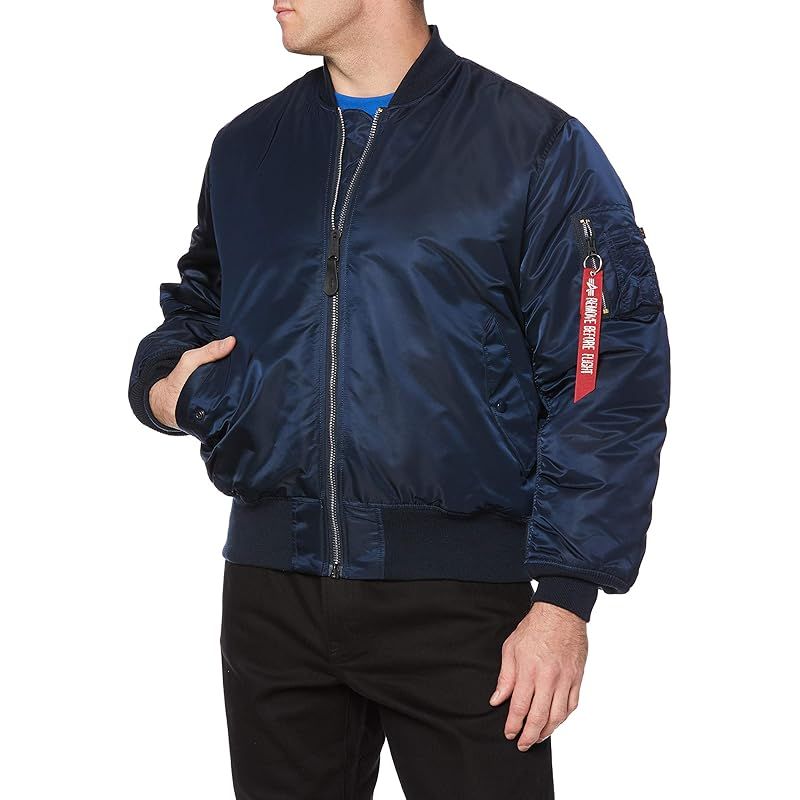 アルファ インダストリーズ アウター MA-1 タイト 20004 RP.BLUE L