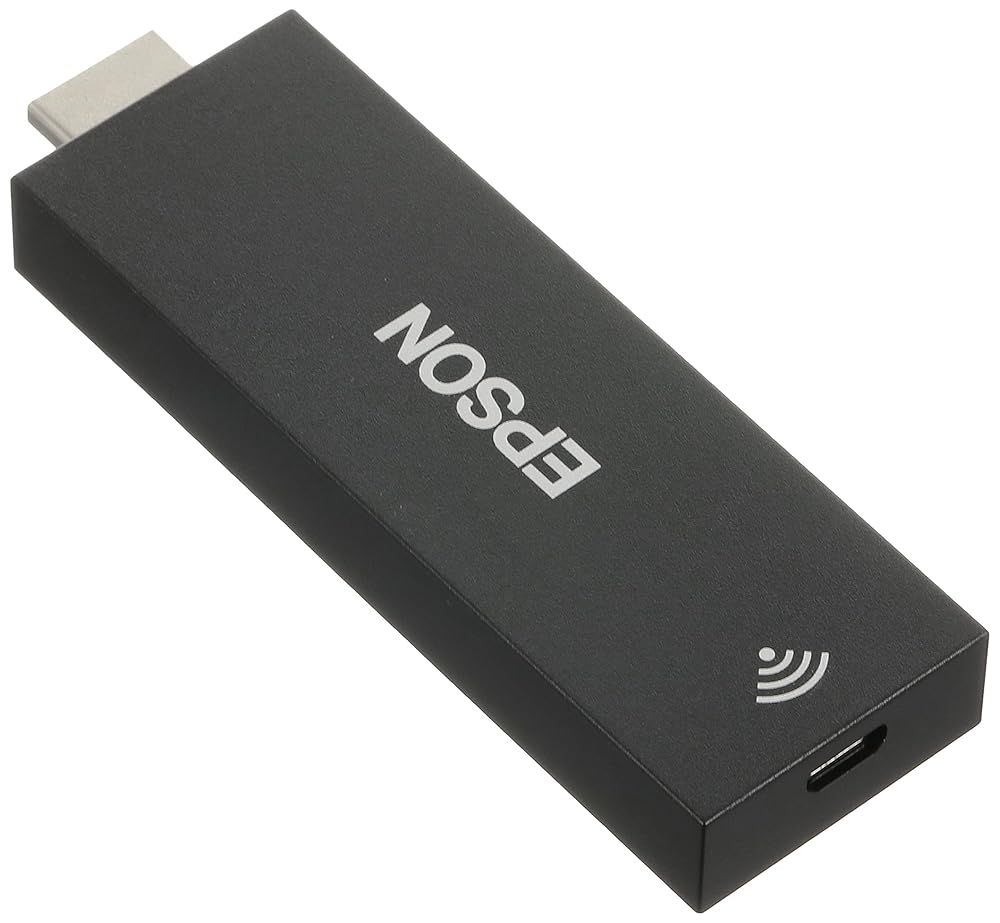 エプソン ドリーミオ ホームプロジェクター Android TV端末 ELPAP 12