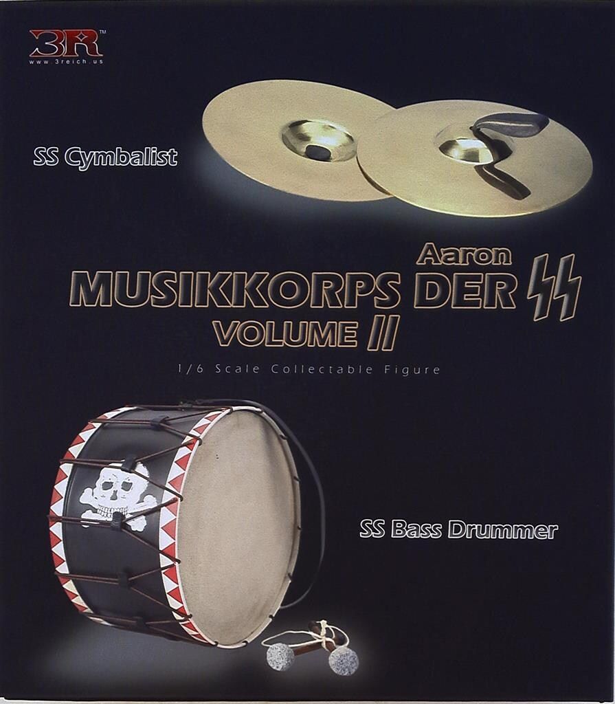 3R COLLECTABLE FIGURE SS BASS DRUMMER SS CYMBALIST 1 6スケール