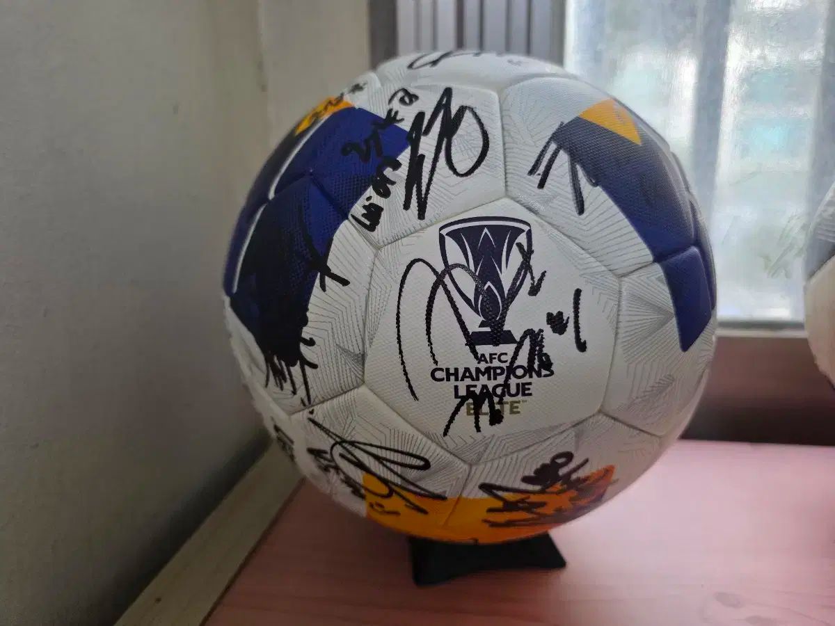 アジア チャンピオンズリーグ公式球 光州FCサインボール