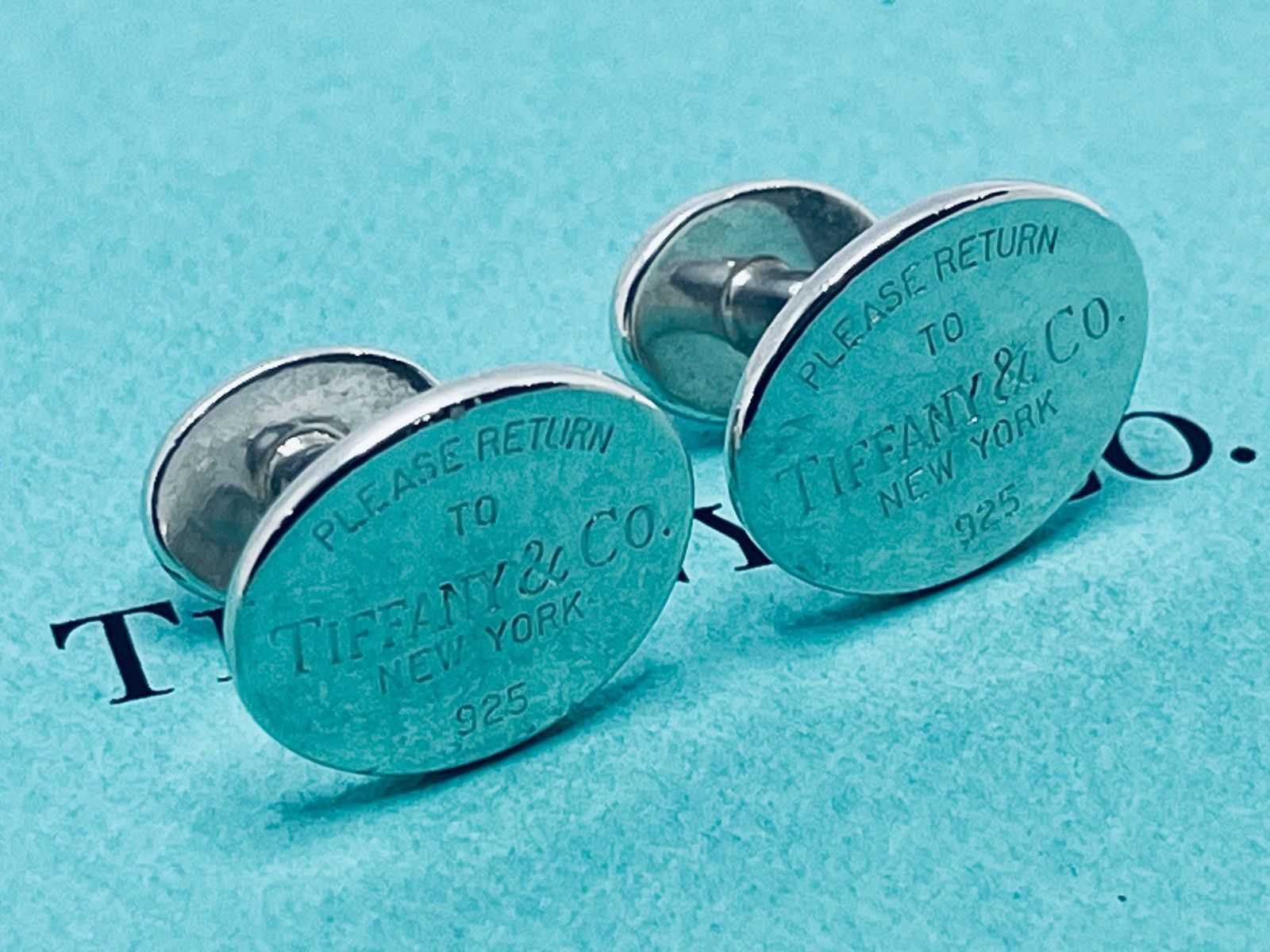 a159 Tiffany&Co. ティファニー リターントゥ カフス カフリンクス