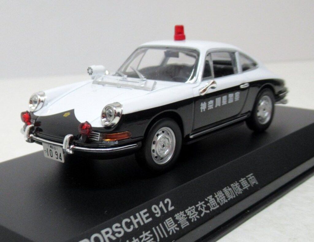 ヒコセブン 1/43 RAI'S H7436801 PORSCHE 912 1968 神奈川県警察交通