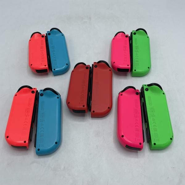 ｹﾞｰﾑOP ｼﾞｬﾝｸ Switch Joy Con L R 5ｾｯﾄ 動作未保証品 92