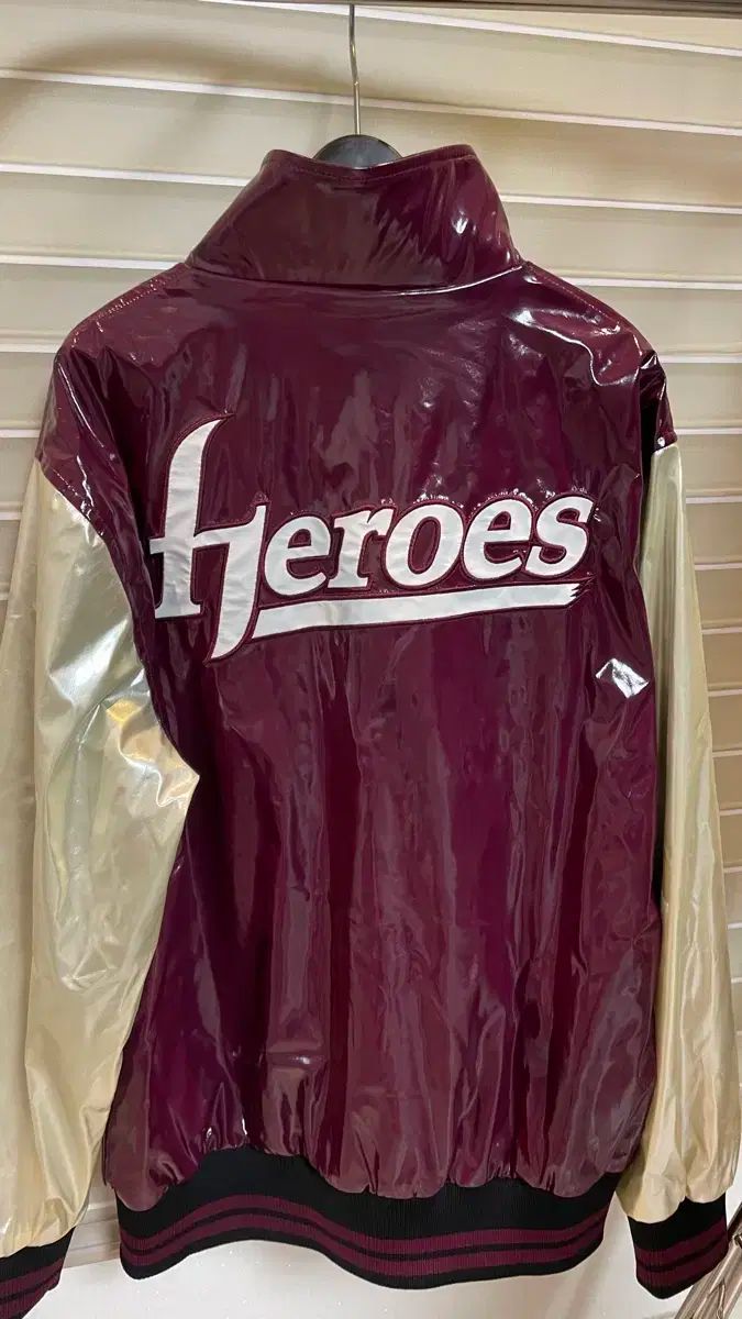 KIWOOM ヒーローズ 光沢 ジャケット アウター