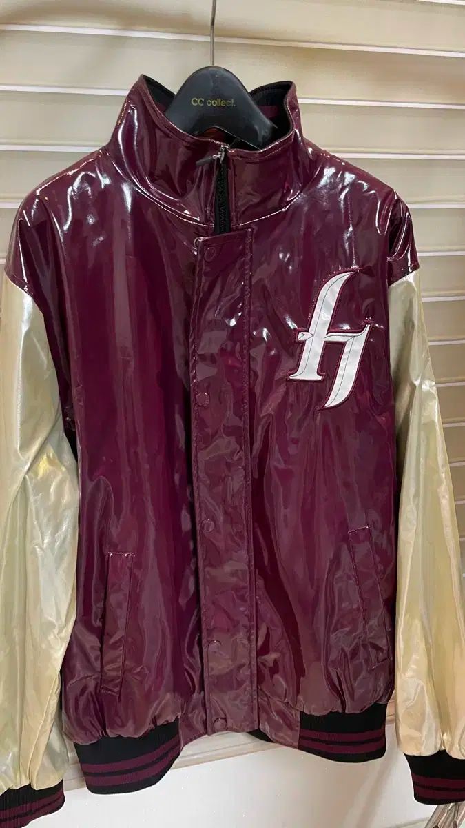 KIWOOM ヒーローズ 光沢 ジャケット アウター