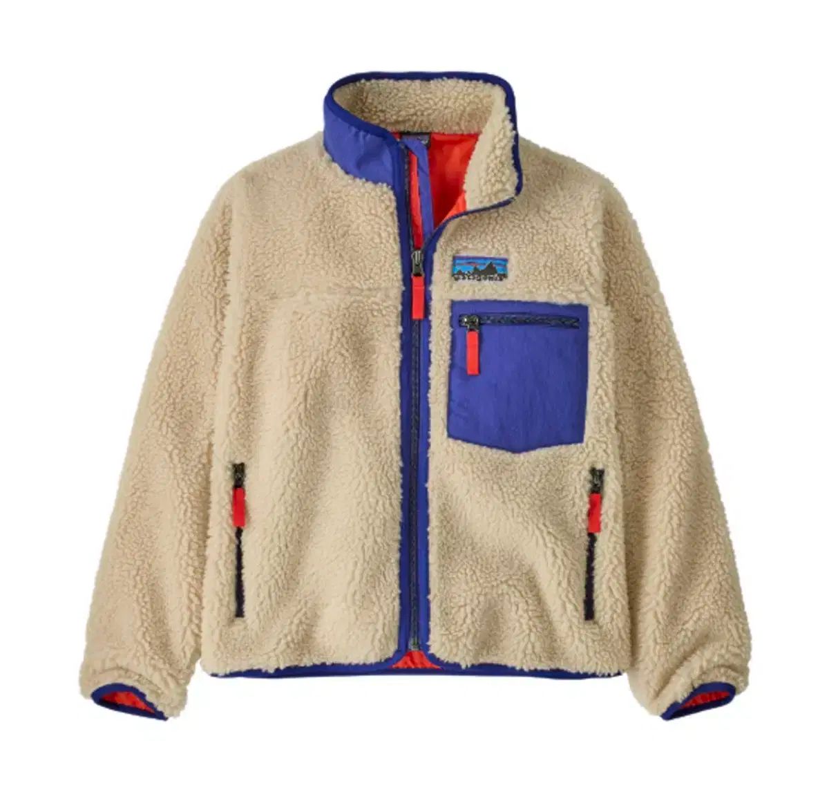 キッズ パタゴニア レトロX フリース ジャケット DARK NATURAL M