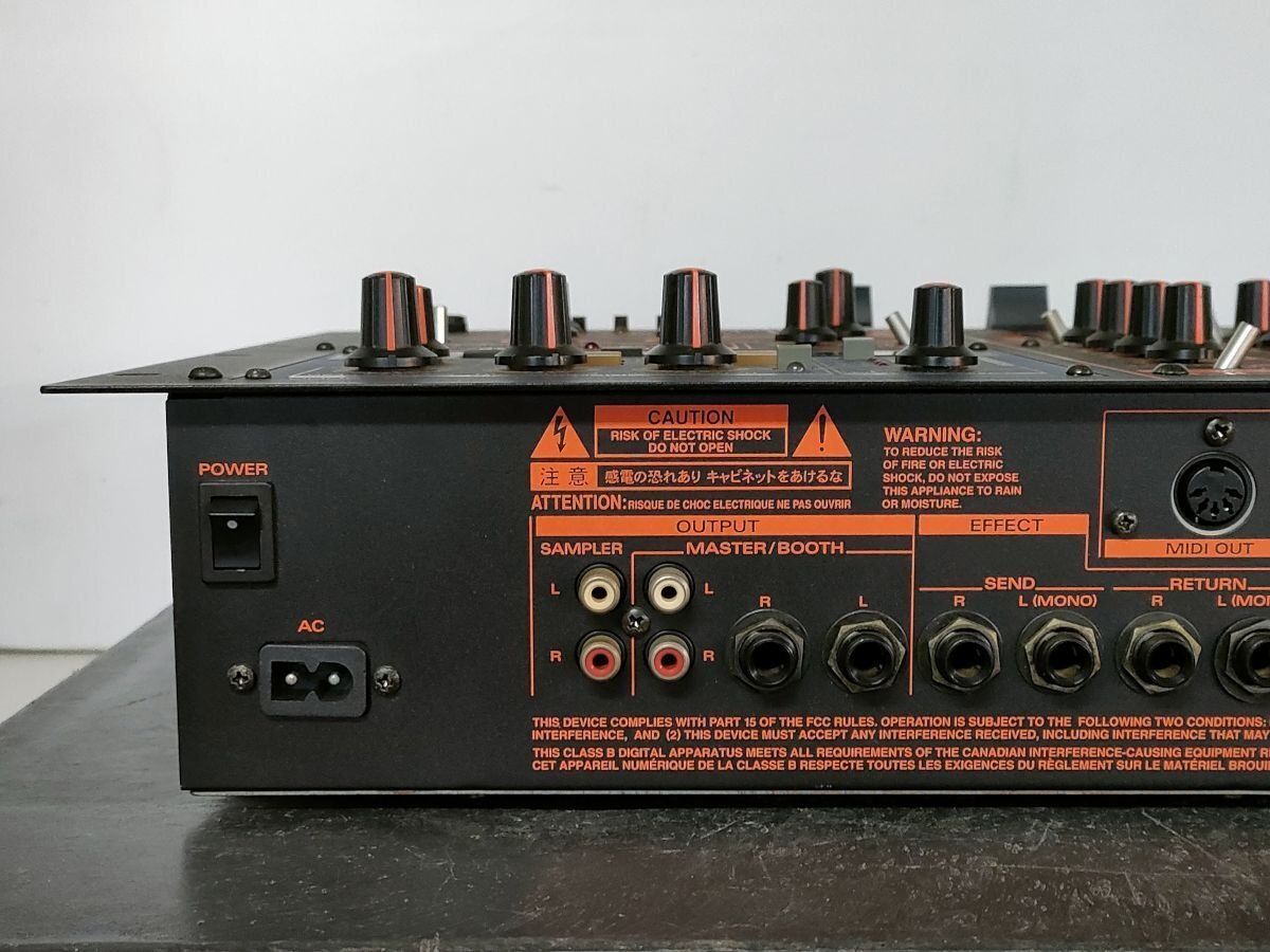Roland DJ-2000 DJミキサー Roland DJ-2000 Professional DJ Mixer 4 channel Mixing Used From