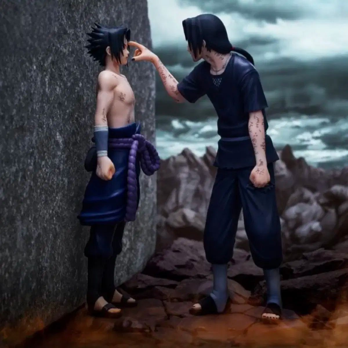 NARUTO -ナルト- うちは イタチ サスケ 一番くじ ラストワン賞 フィギュア