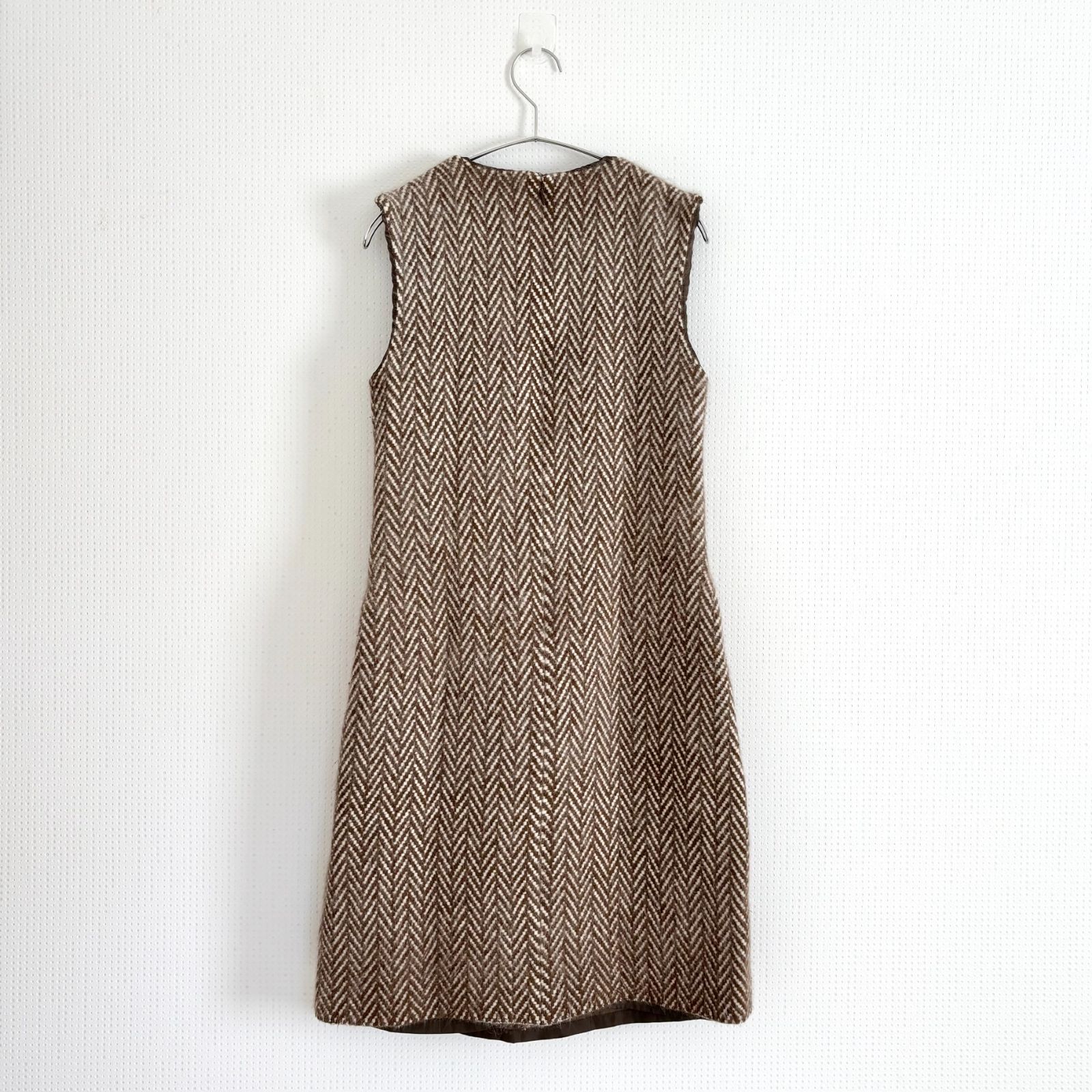 minä perhonen ノースリーブワンピース 36 ミナペルホネン mina perhonen tarte 刺しゅうノースリーブワンピース