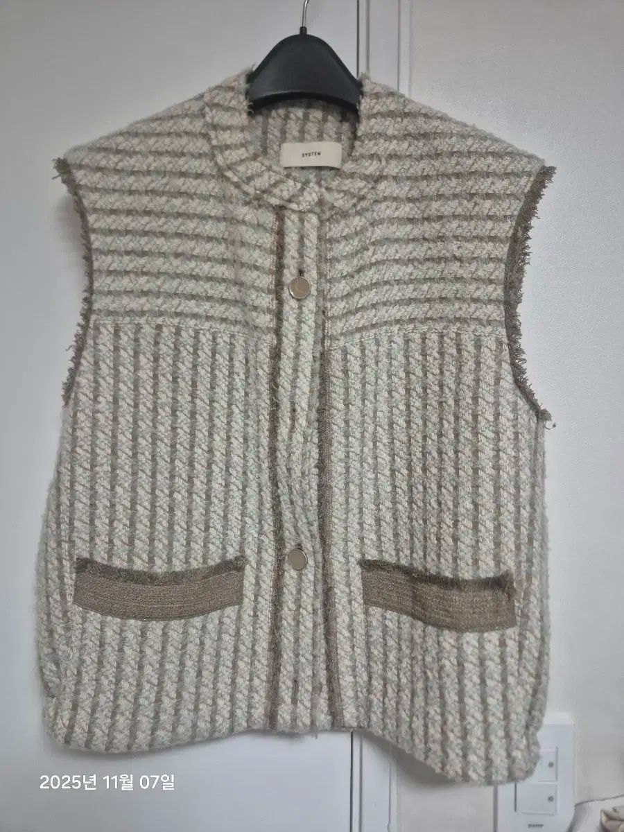 SYSTEM システム ツイード ベスト