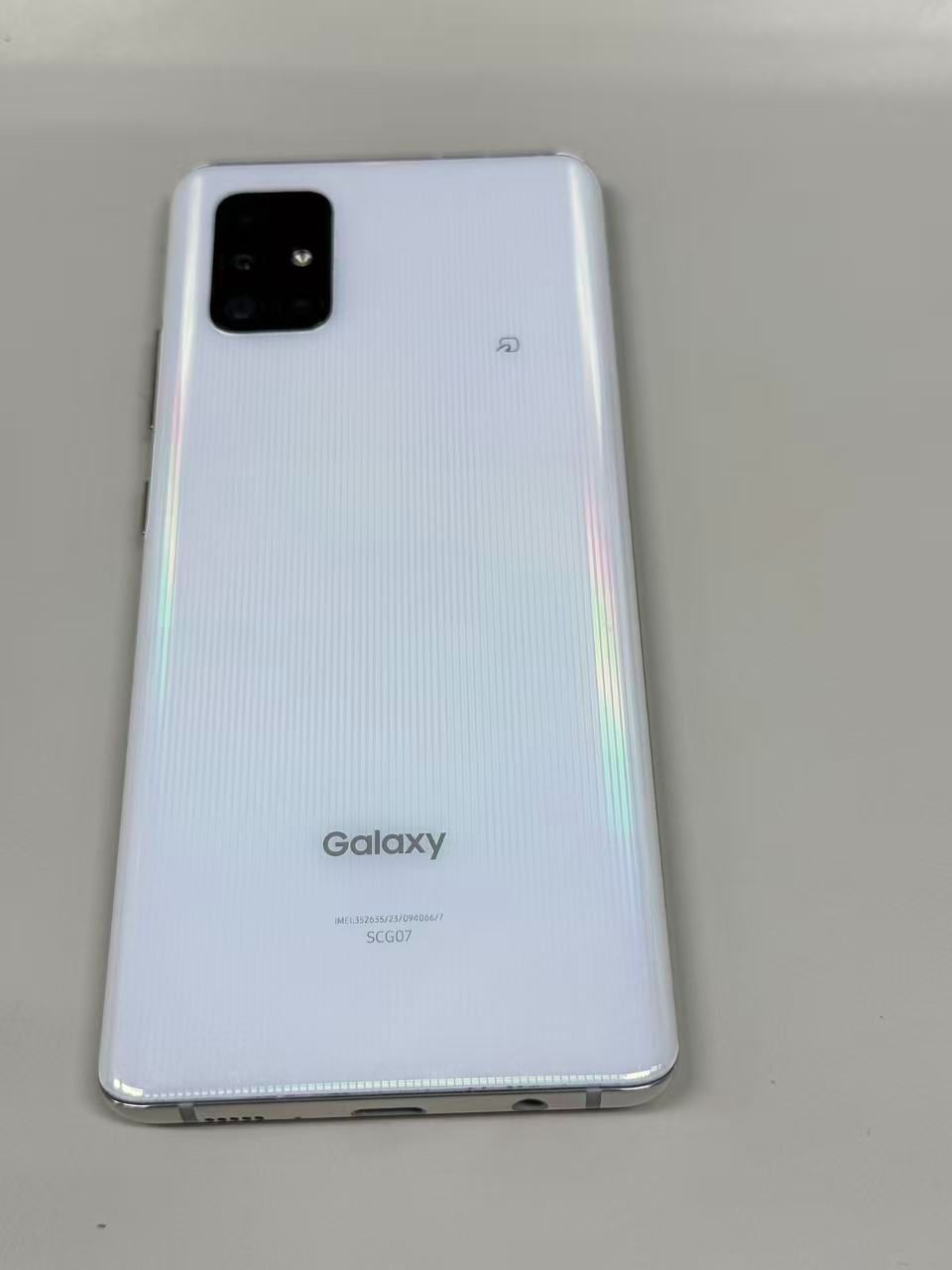 ☆SIMフリー ジャンク品 SCG07 Galaxy A51 5G ホワイト 美品本体のみ