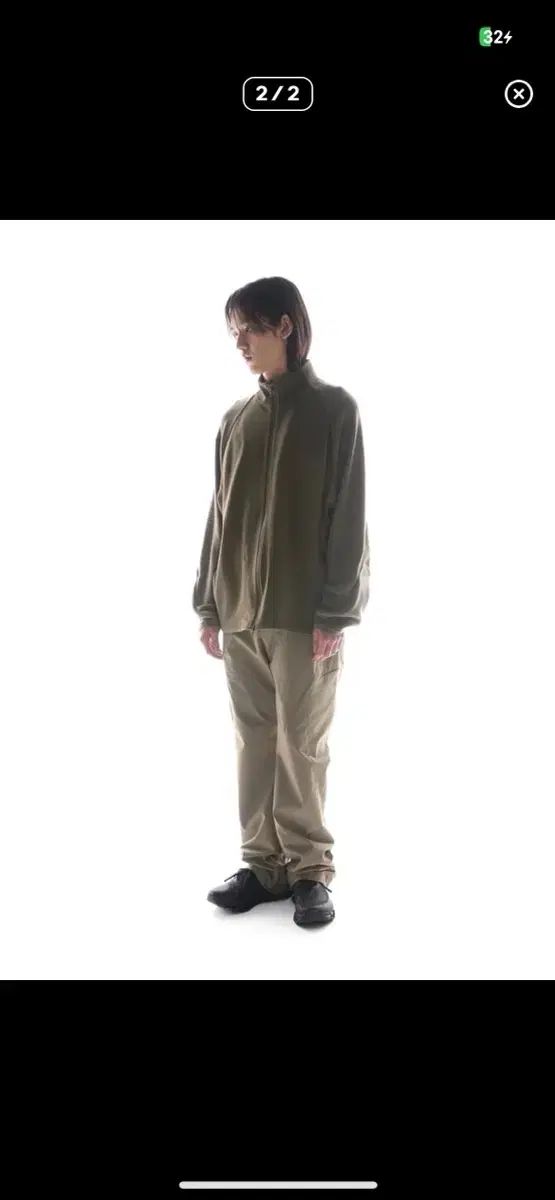 ポストアーカイブファクション 7 0 フリースジャケット オリーブ L