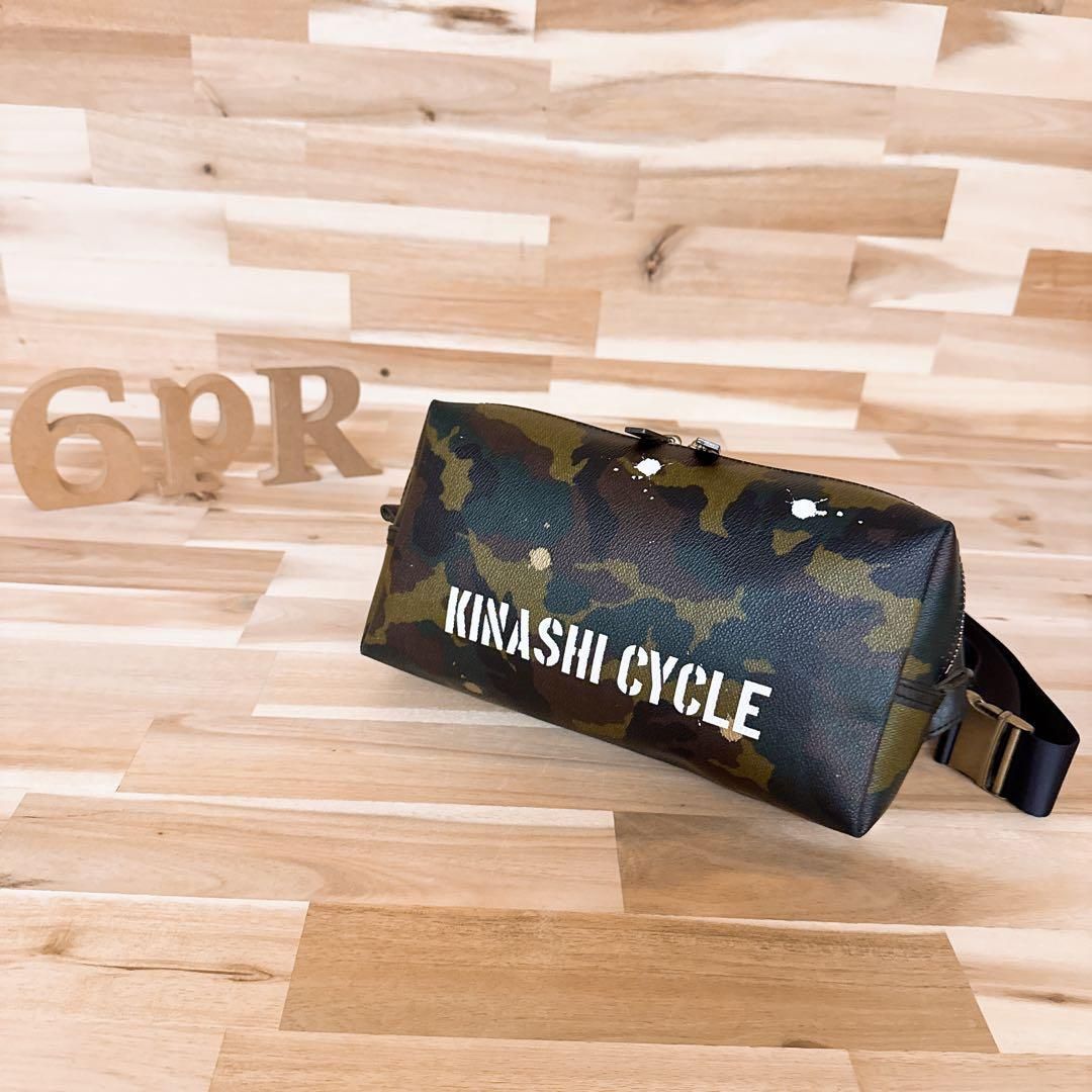 木梨サイクル ポーター ウエストバッグ 迷彩 ポーターx aka code x