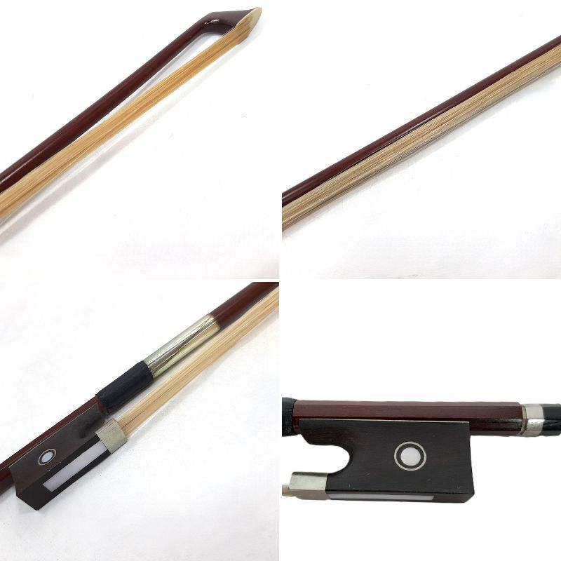 中国製 ハンドメイド バイオリン 4 虎杢 1995年製 ケース付き バイオリン本体 バイオリン 弦楽器