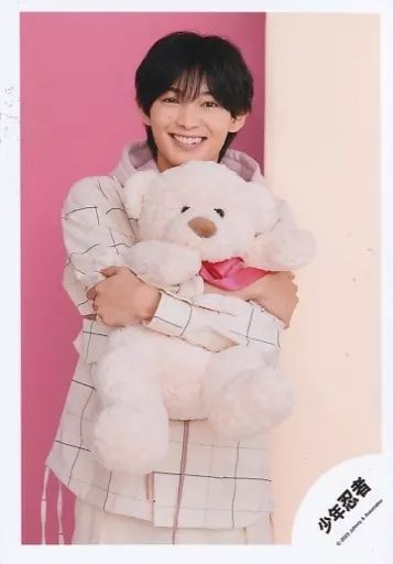 中古】生写真(ジャニーズ) 少年忍者/内村颯太/膝上・トレカサイズ