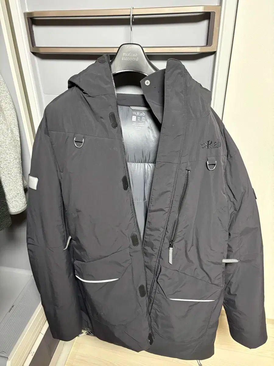 rab アク투ス パーカ ブラック メンズ xl