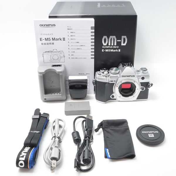 オリンパス OLYMPUS OM-D E-M5 Mark III ボディ シルバー