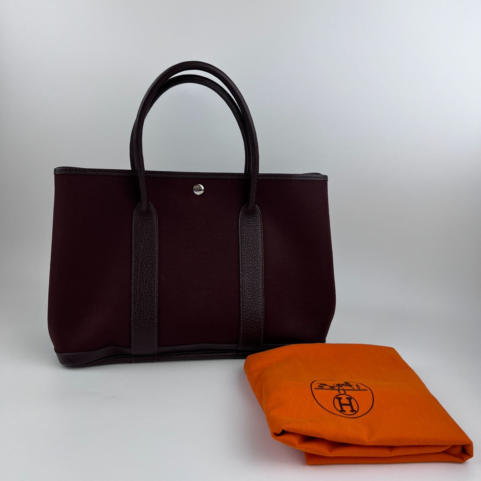 レディース 【】HERMES エルメス ガーデンパーティPM トートバッグ 