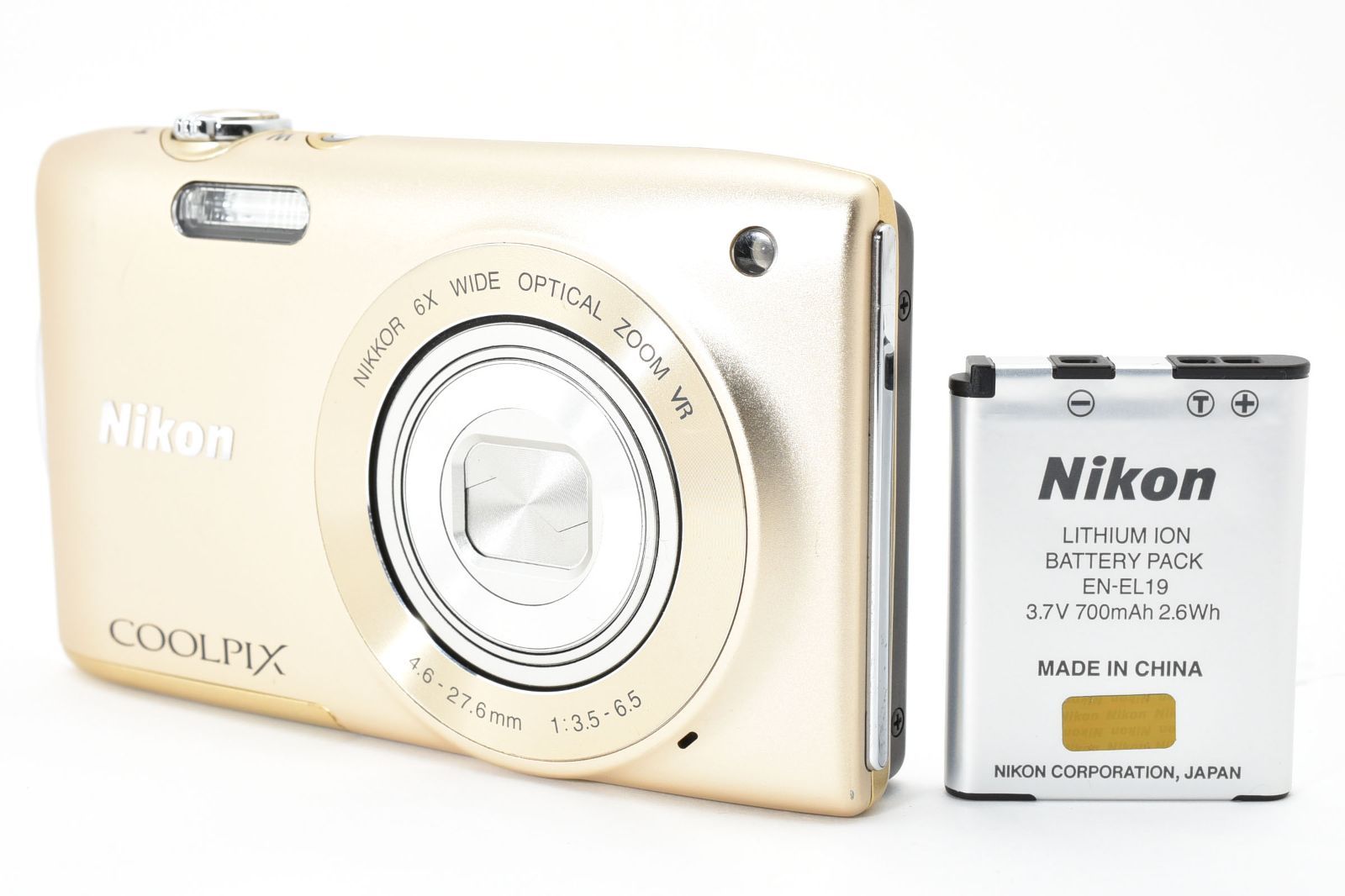 K08[7052]7☆美品☆ ニコン Nikon COOLPIX S3300 - メルカリ