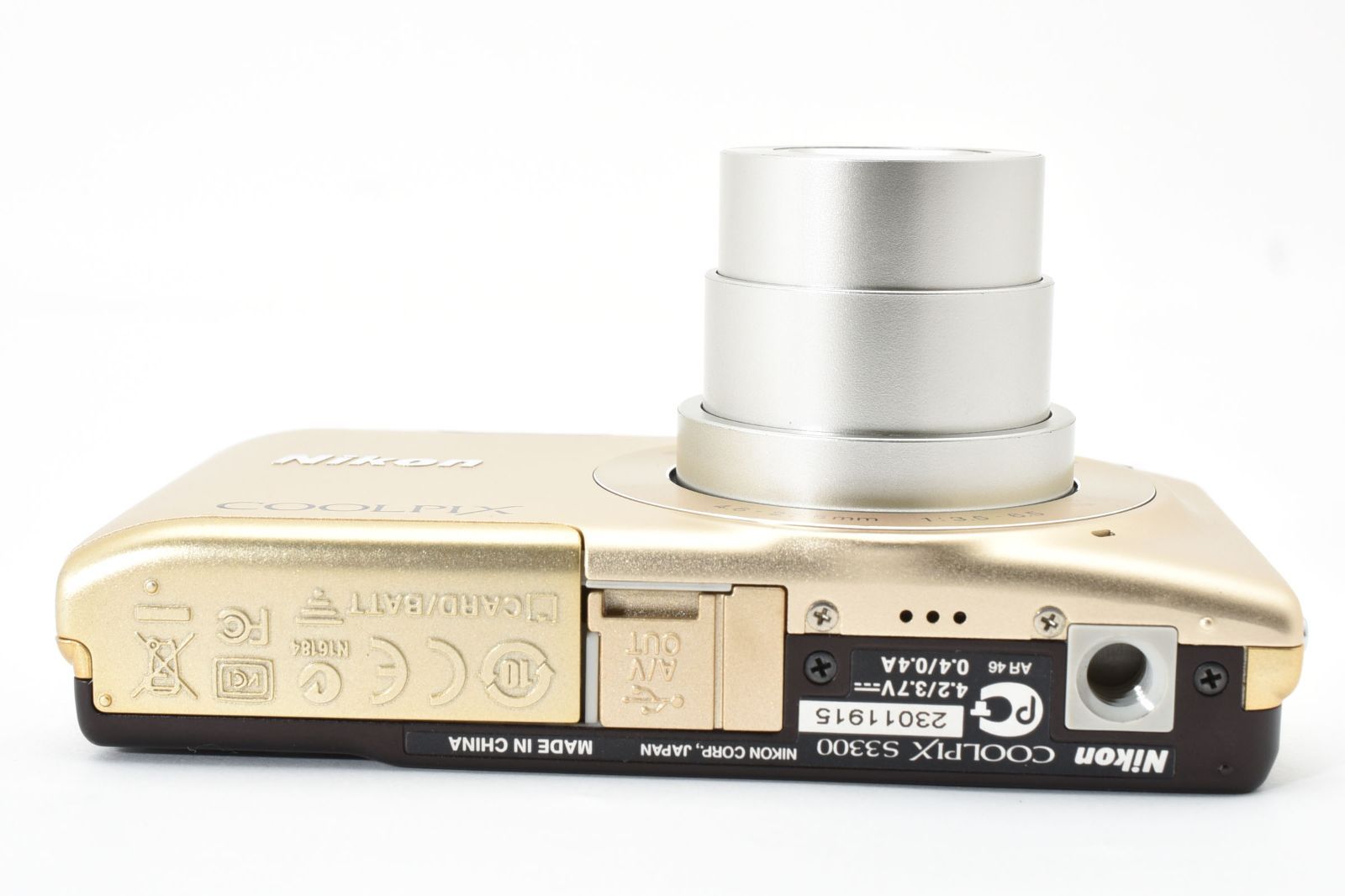 Nikon COOLPIX S3300 ゴールド Amazon | Nikon デジタルカメラ COOLPIX (クールピクス) S3300