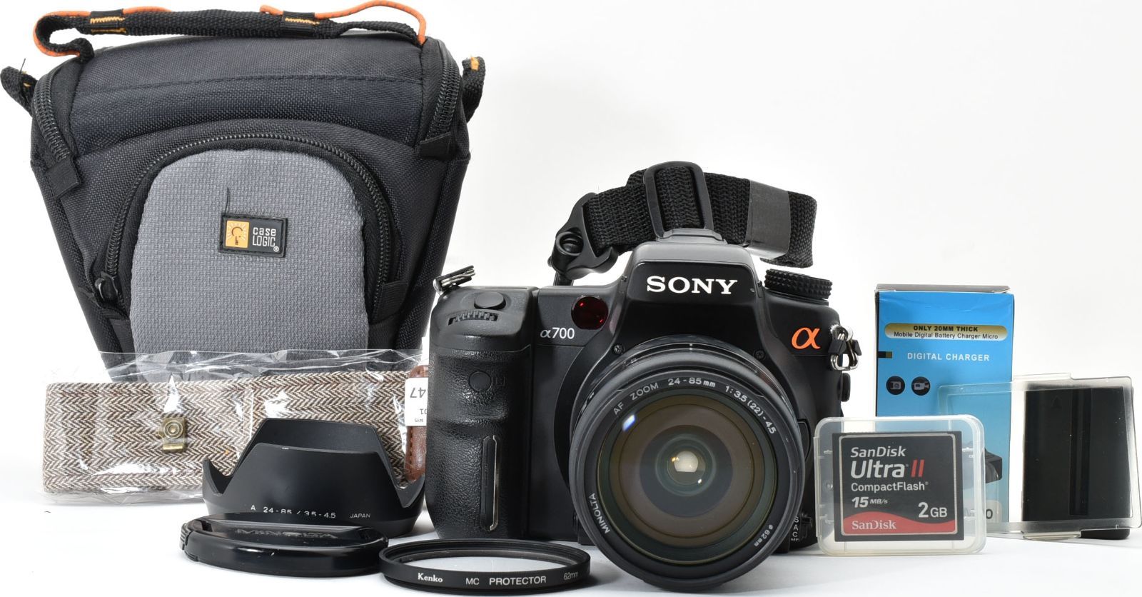 ☘️SONY α700（DSLR-A700) DT18-70mm レンズセット Amazon.com : Sony Alpha A700K 12.24MP Digital SLR Camera with 18